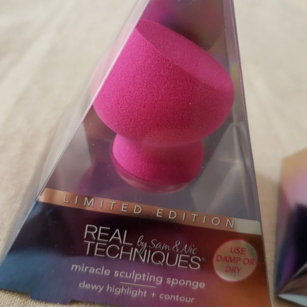 NEW Real Techniques‎ Makeup Sponge Set  Miracle Sculpting Mini Eraser